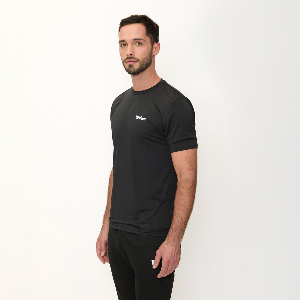 Foto 3 pulgar | Playera Wilson Ultra Ligera Cuello Redondo Para Hombre