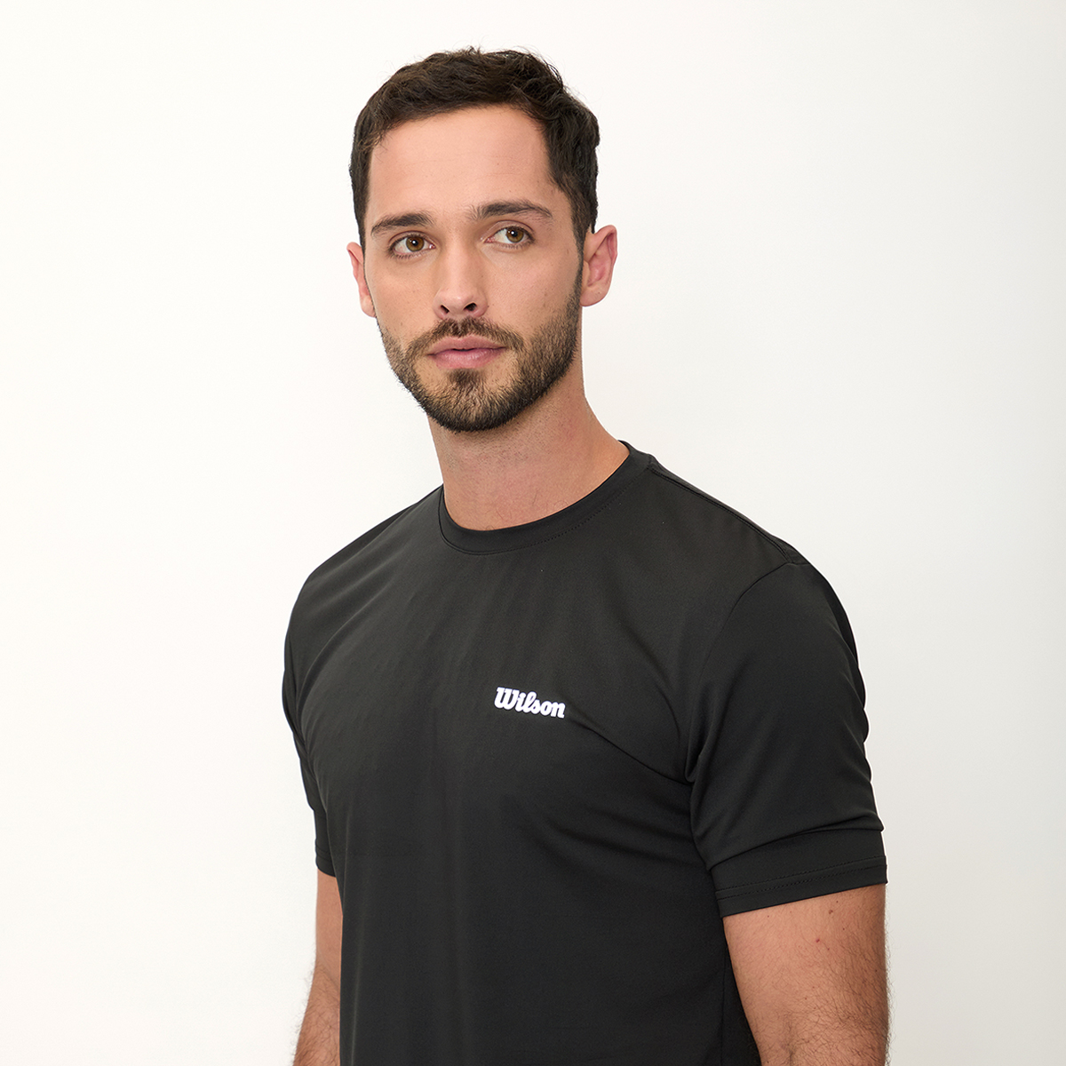 Foto 4 pulgar | Playera Wilson Ultra Ligera Cuello Redondo Para Hombre