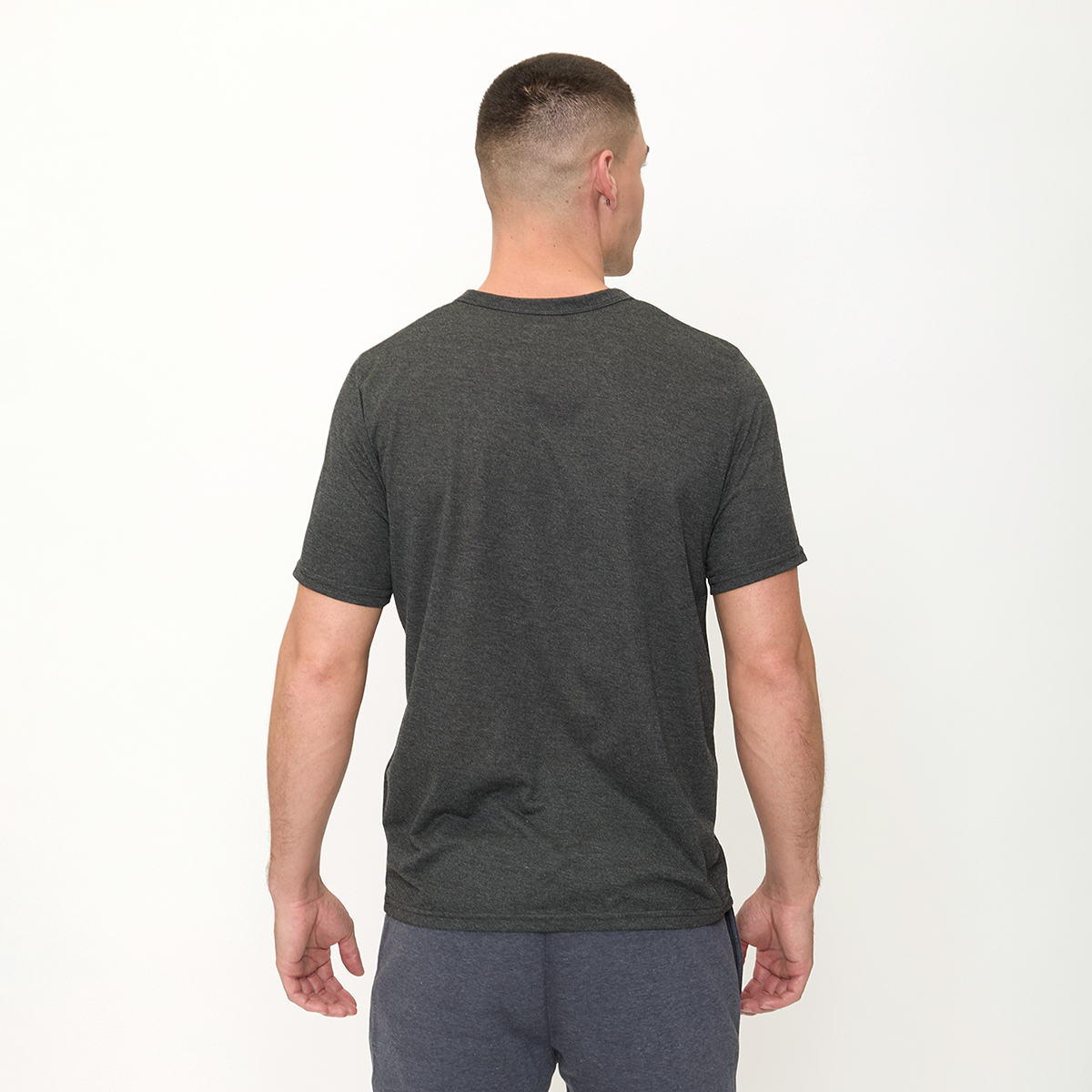 Foto 5 pulgar | Playera Wilson Polyspun Cuello Redondo Lisa Para Hombre