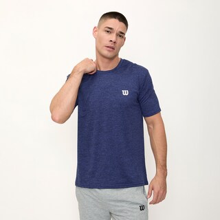 Foto 1 | Playera Wilson Cuello Redondo Jaspeada Lisa Para Hombre