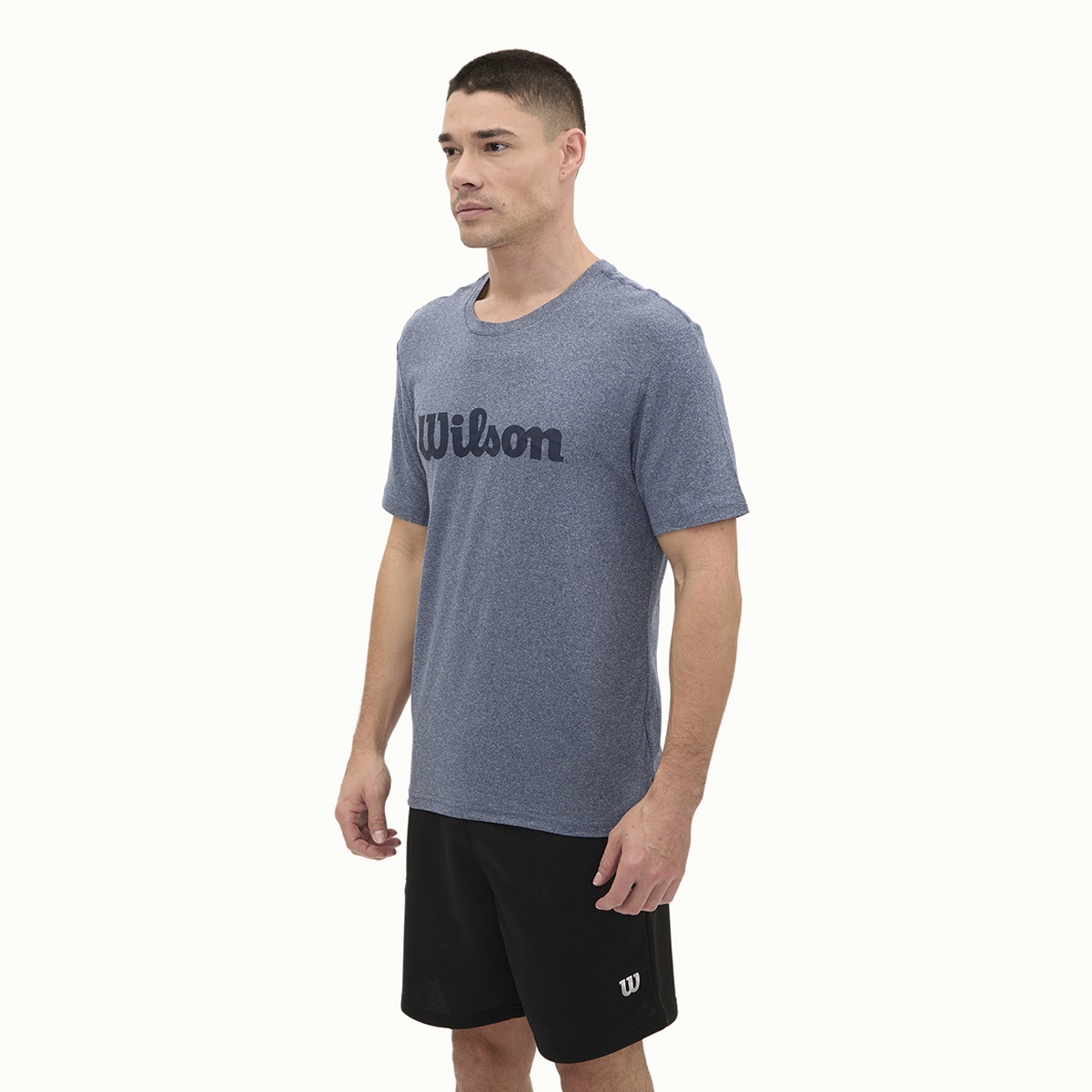 Foto 4 pulgar | Playera Wilson Cuello Redondo Estampada para Hombre