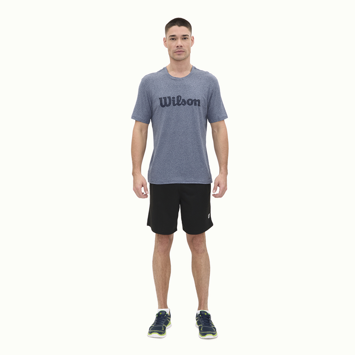 Foto 7 pulgar | Playera Wilson Cuello Redondo Estampada para Hombre