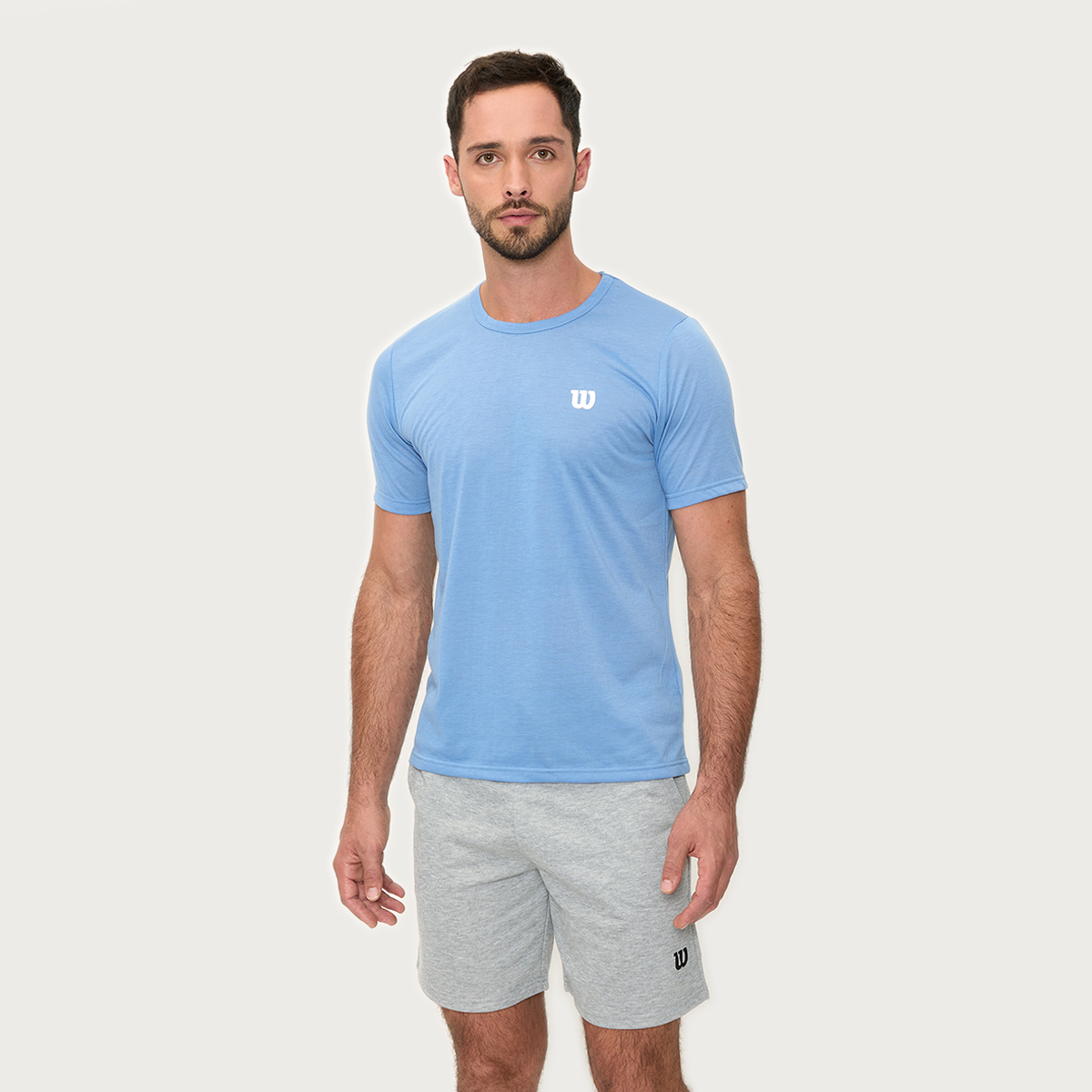 Playera Wilson Polyspun Cuello Redondo Lisa Para Hombre