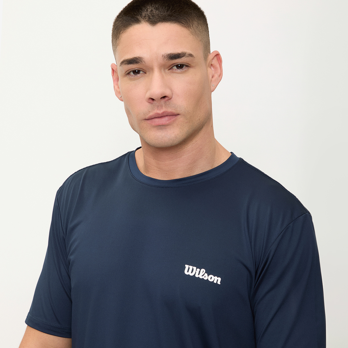 Foto 4 pulgar | Playera Wilson Ultra Ligera Cuello Redondo Para Hombre