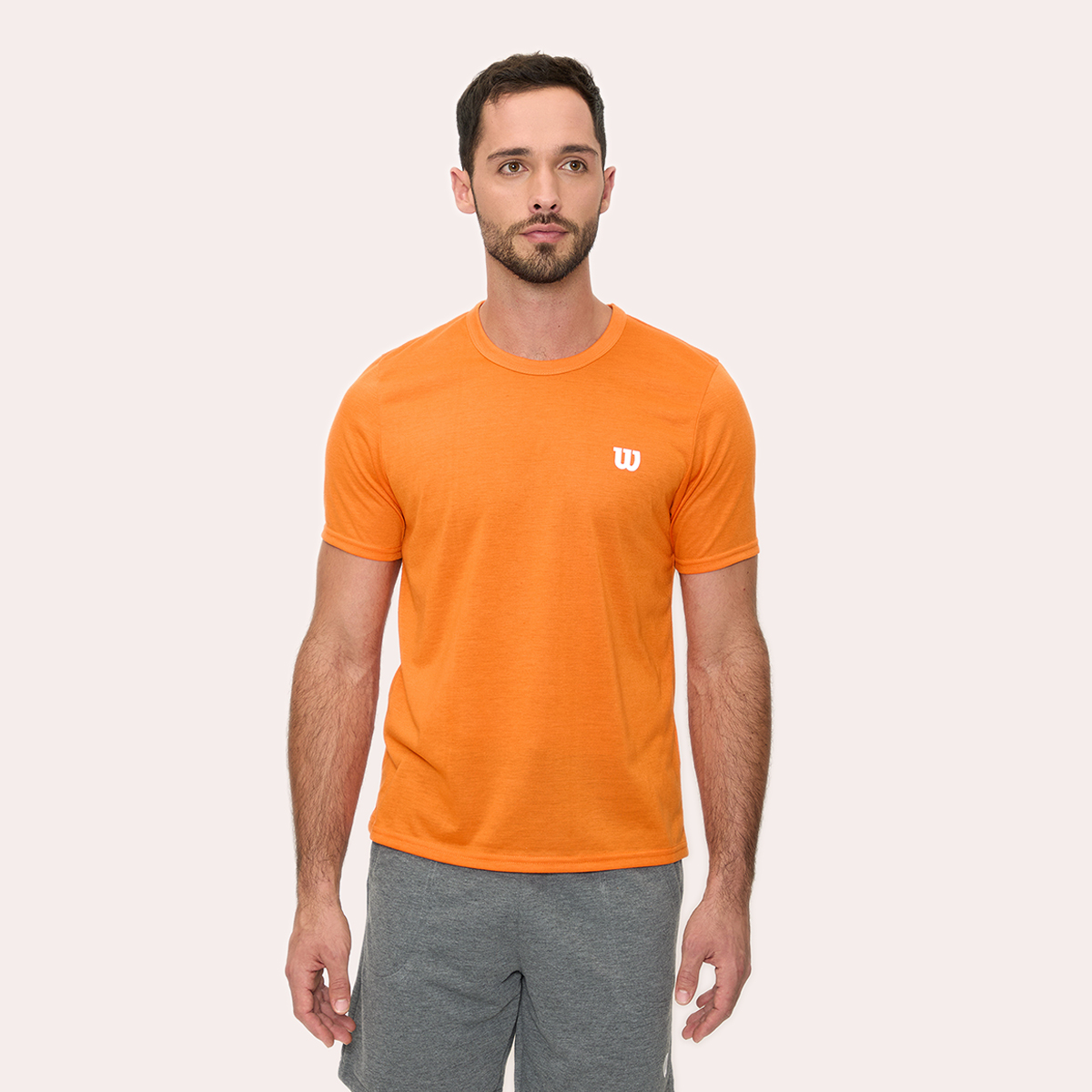 Playera Wilson Polyspun Cuello Redondo Lisa Para Hombre