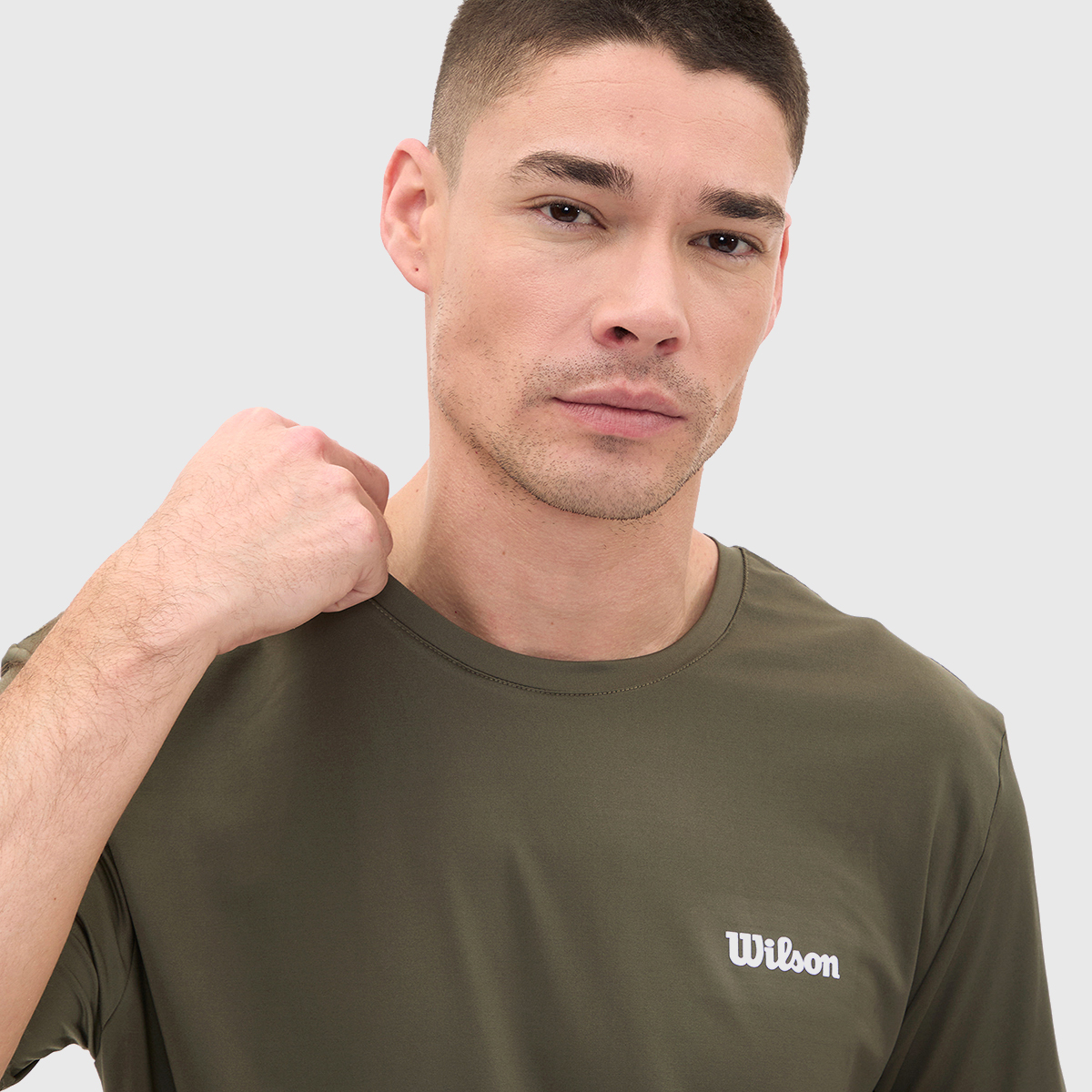Foto 3 pulgar | Playera Wilson Ultraligera Cuello Redondo para Hombre