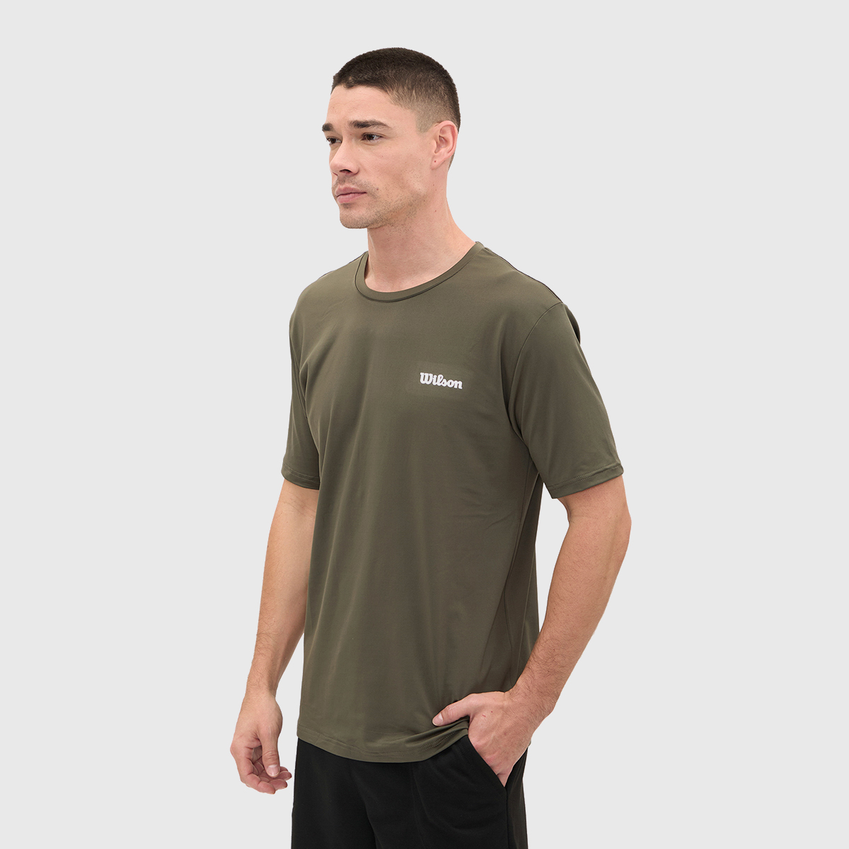 Foto 4 pulgar | Playera Wilson Ultraligera Cuello Redondo para Hombre