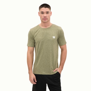 Foto 1 | Playera Wilson Cuello Redondo Jaspeada Lisa Para Hombre