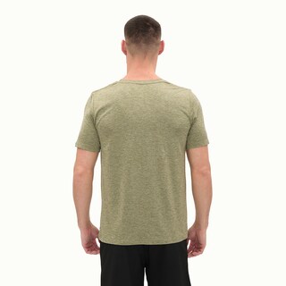 Foto 5 | Playera Wilson Cuello Redondo Jaspeada Lisa Para Hombre