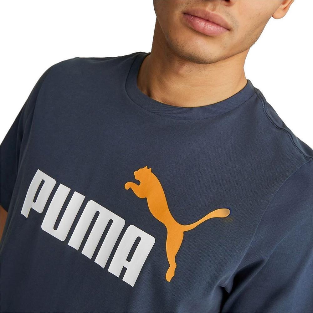 Foto 4 pulgar | Playera Puma Ess+ 2 Col Logo Tee para Hombre