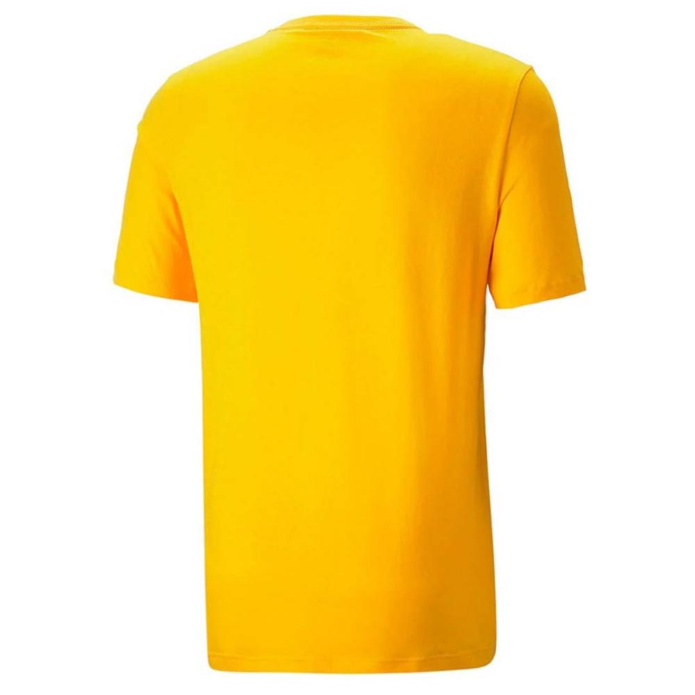 Foto 3 pulgar | Playera Puma Ess+ 2 Col Logo Tee Amarilla para Hombre