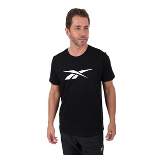Foto 1 | Playera Reebok Negra para Hombre