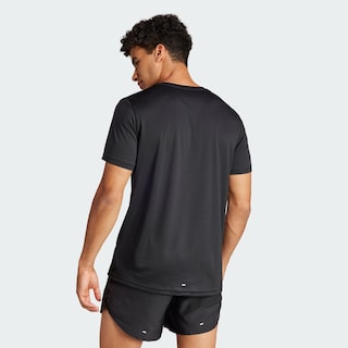 Foto 5 | Playera Run It Adidas Negro Hombre