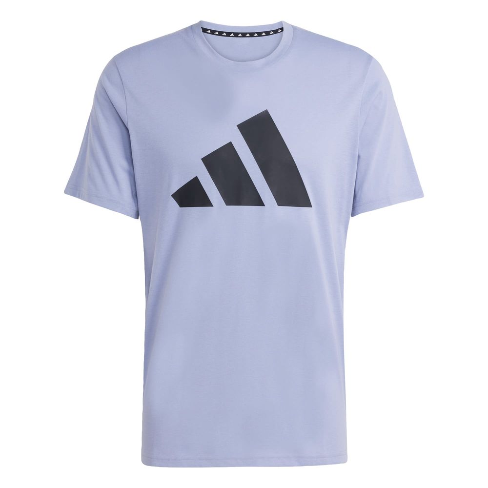 Playera Deportiva Train Essentials Feelready Logo Adidas Violeta Hombre