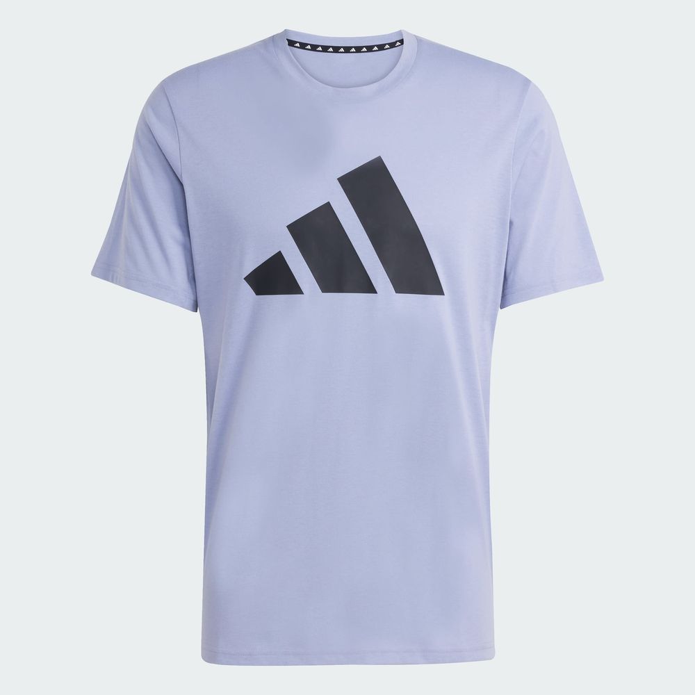 Foto 4 pulgar | Playera Deportiva Train Essentials Feelready Logo Adidas Violeta Hombre