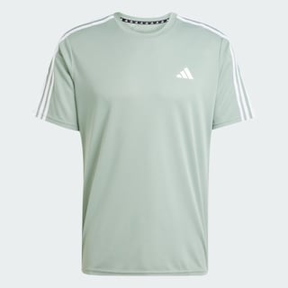 Foto 3 | Playera Train Essentials 3-stripes Adidas Verde Hombre
