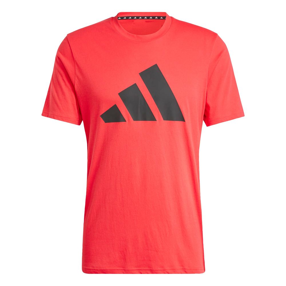 Playera Deportiva Train Essentials Feelready Logo Adidas Rojo Hombre