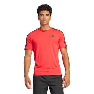 Foto 2 | Playera Train Essentials 3-stripes Adidas Rojo Hombre