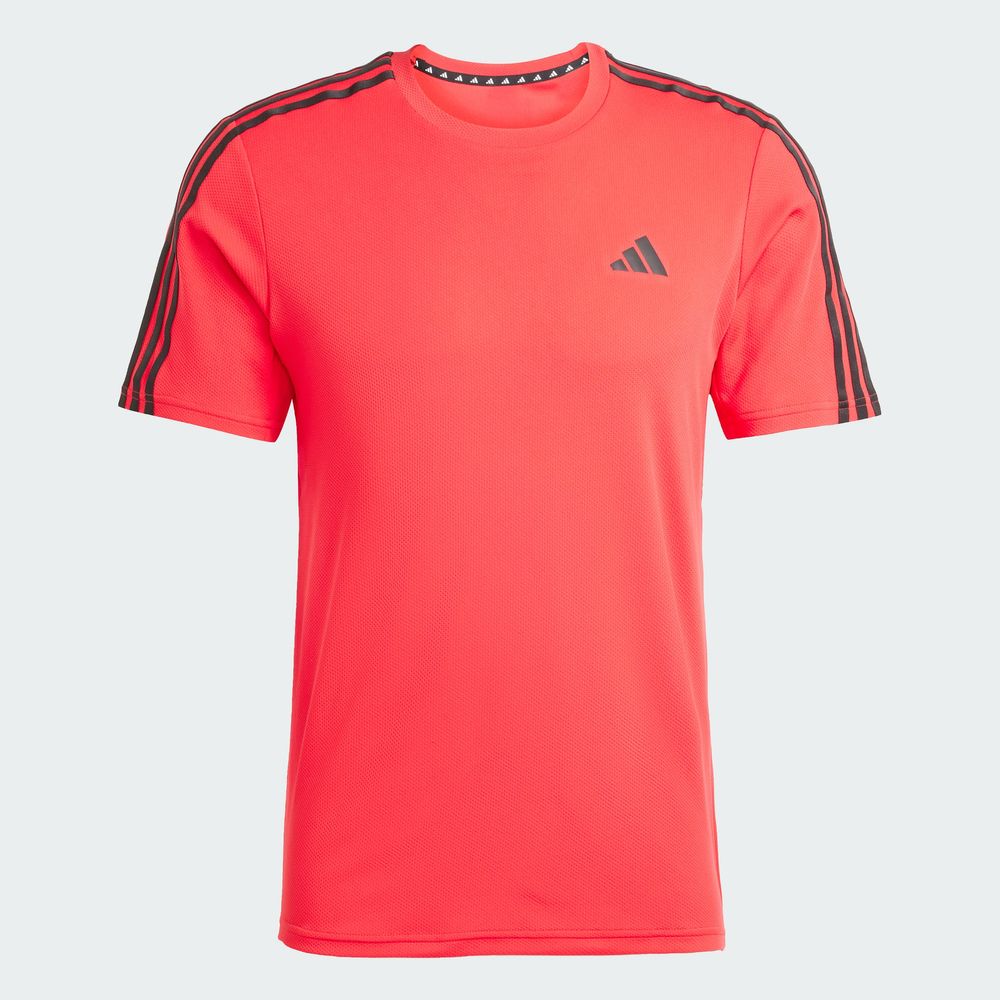 Foto 4 pulgar | Playera Train Essentials 3-stripes Adidas Rojo Hombre