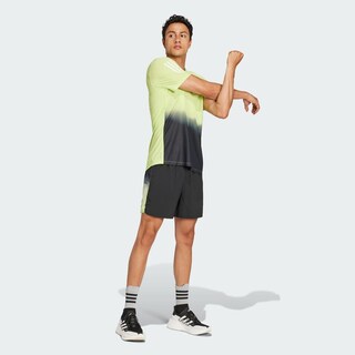 Foto 5 | Playera Own The Run Climacool Colorblock Adidas Verde Hombre