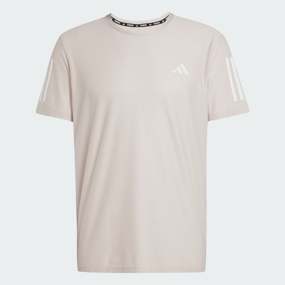 Foto 4 pulgar | Playera Own The Run Adidas Gris Hombre