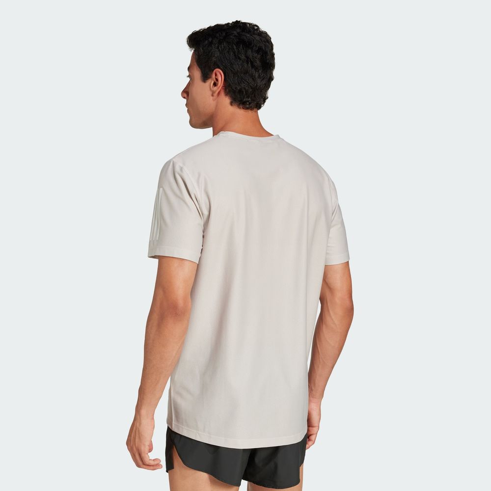 Foto 5 pulgar | Playera Own The Run Adidas Gris Hombre