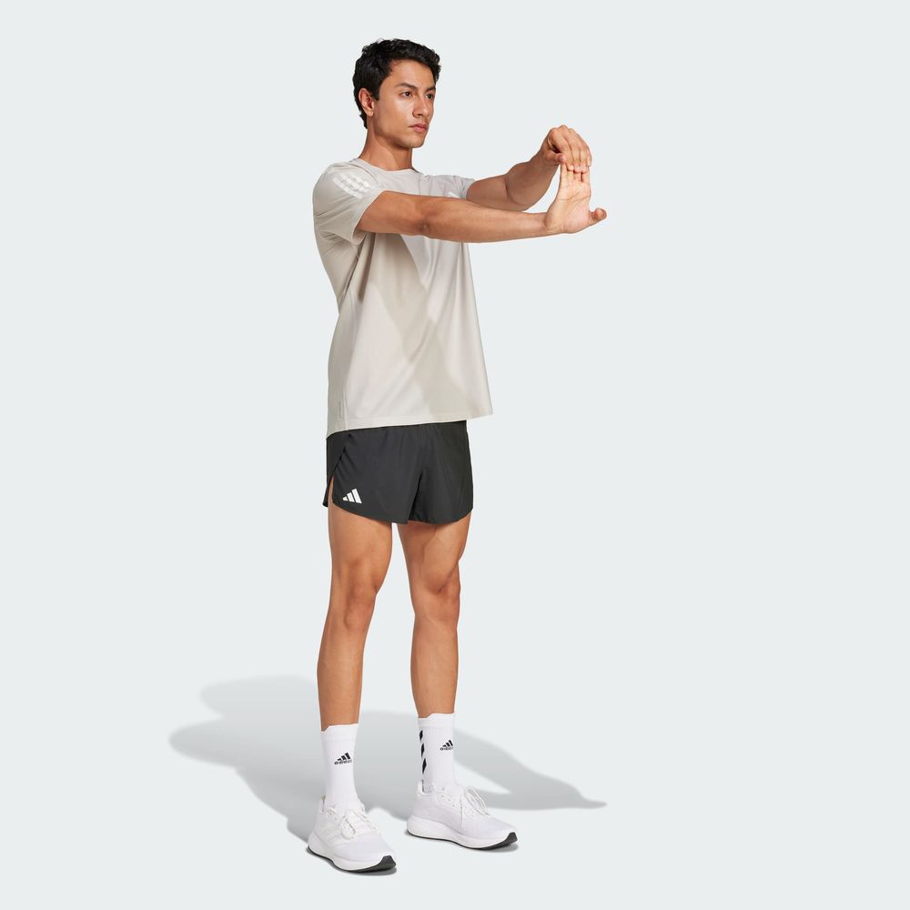 Foto 6 pulgar | Playera Own The Run Adidas Gris Hombre