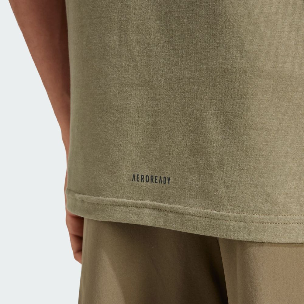 Foto 7 | Playera De Entrenamiento Designed For Training Adidas Verde Hombre