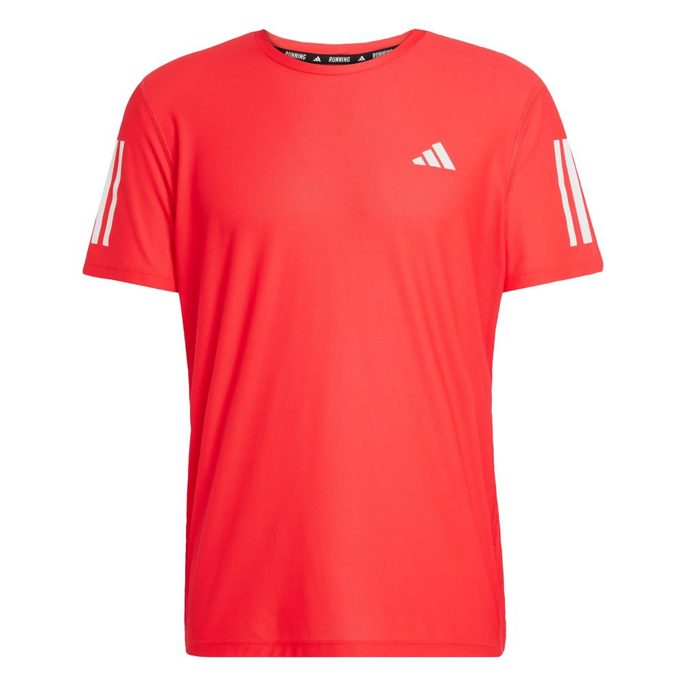 Playera Own The Run Adidas Rojo Hombre