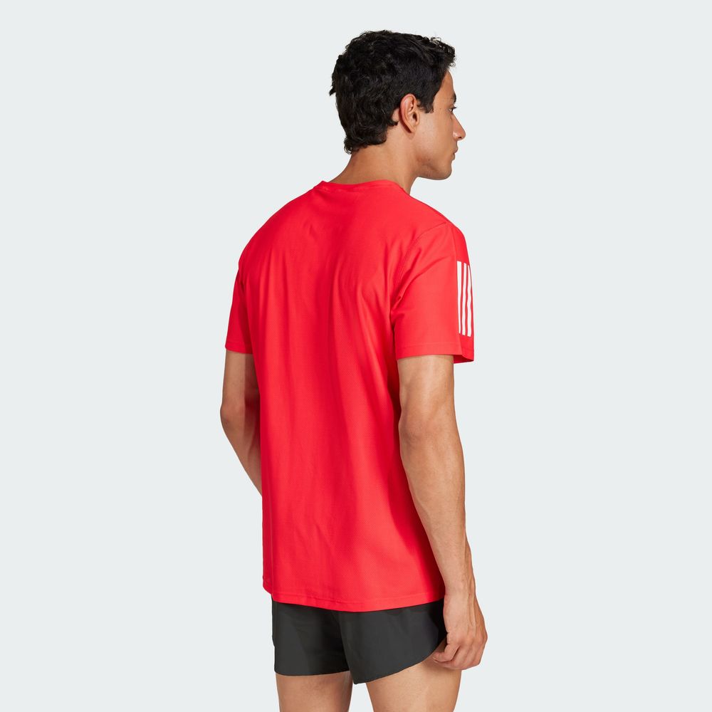 Foto 5 pulgar | Playera Own The Run Adidas Rojo Hombre