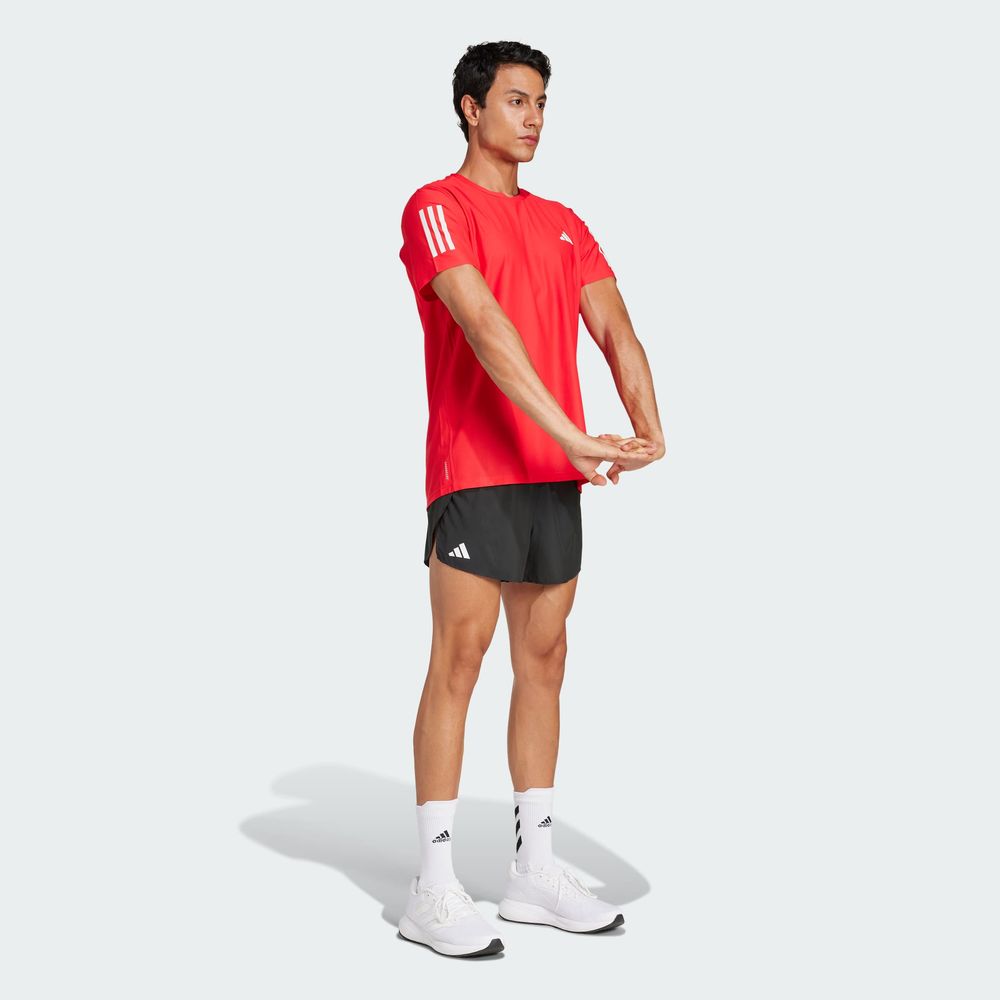 Foto 6 pulgar | Playera Own The Run Adidas Rojo Hombre