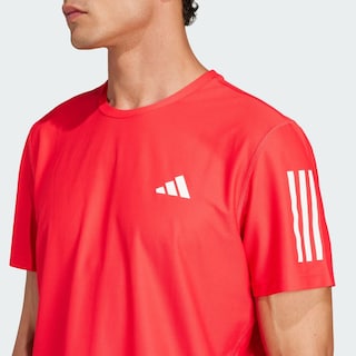 Foto 6 | Playera Own The Run Adidas Rojo Hombre