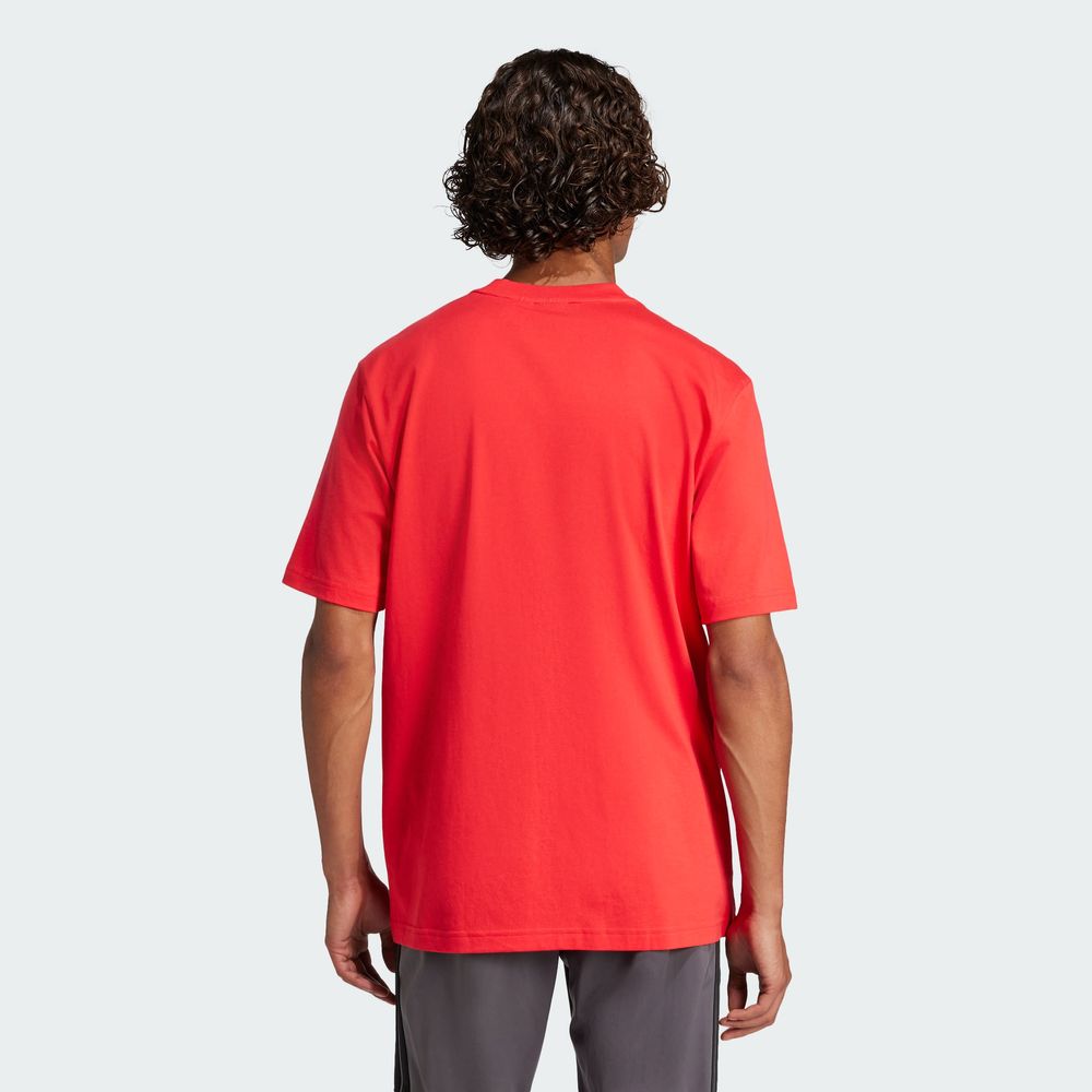 Foto 5 pulgar | M Lin Sj T Adidas Rojo Hombre