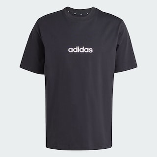 Foto 3 | M Lin Sj T Adidas Negro Hombre