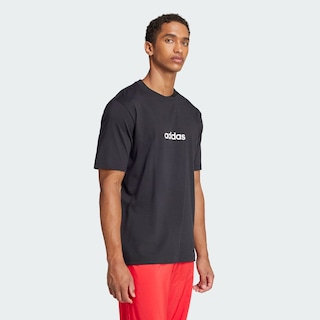 Foto 5 | M Lin Sj T Adidas Negro Hombre