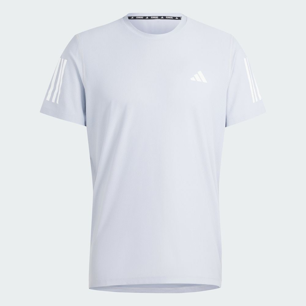Foto 4 pulgar | Playera Own The Run Adidas Gris Hombre