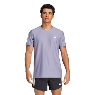 Foto 1 | Playera Own The Run Adidas Violeta Hombre