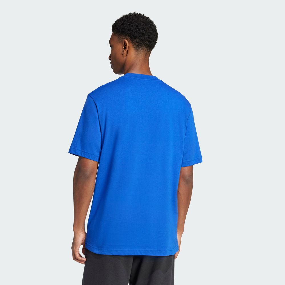 Foto 4 | M Bl Sj T Adidas Azul Hombre