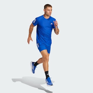 Foto 5 | Playera Own The Run Adidas Azul Hombre