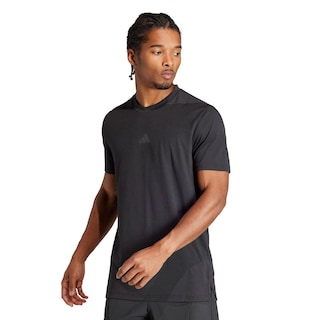 Foto 2 | Playera De Entrenamiento Designed For Training Adidas Negro Hombre