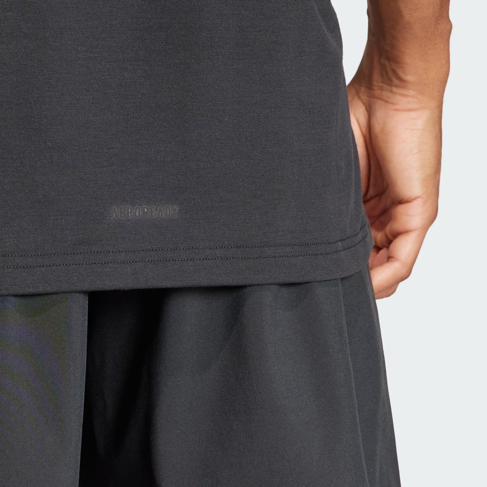Foto 8 pulgar | Playera De Entrenamiento Designed For Training Adidas Negro Hombre