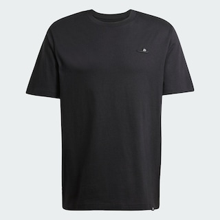 Foto 3 | Playera Estampada Lounge Slide Adidas Negro Hombre