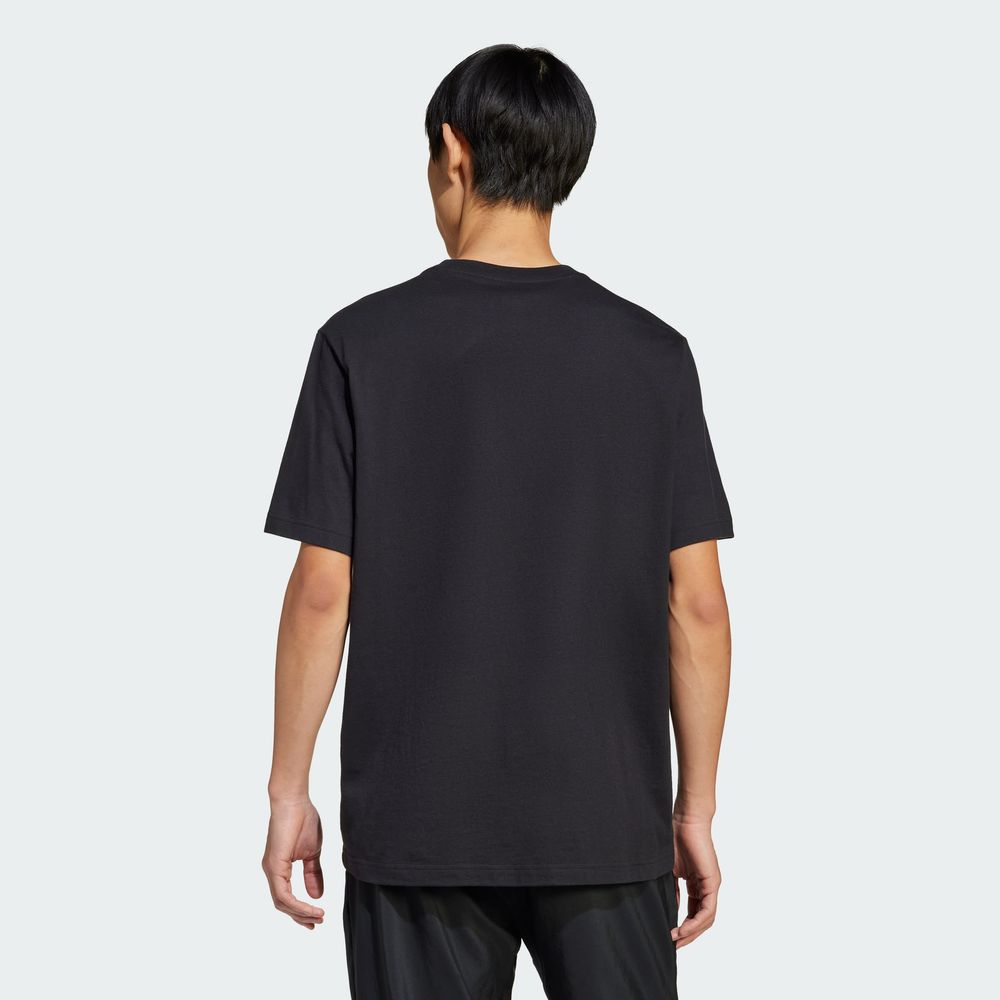 Foto 5 pulgar | Playera Estampada Lounge Slide Adidas Negro Hombre