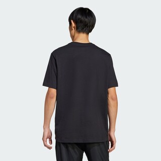 Foto 4 | Playera Estampada Lounge Slide Adidas Negro Hombre