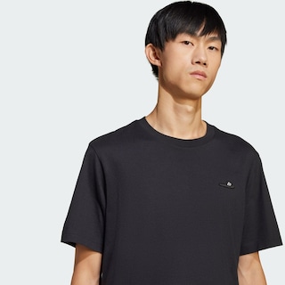 Foto 6 | Playera Estampada Lounge Slide Adidas Negro Hombre