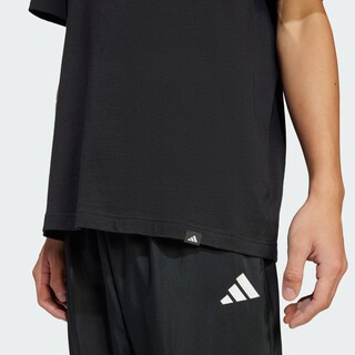 Foto 7 | Playera Estampada Lounge Slide Adidas Negro Hombre