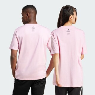 Foto 5 | Playera Estampada Lounge Drink Adidas Rosa para Hombre