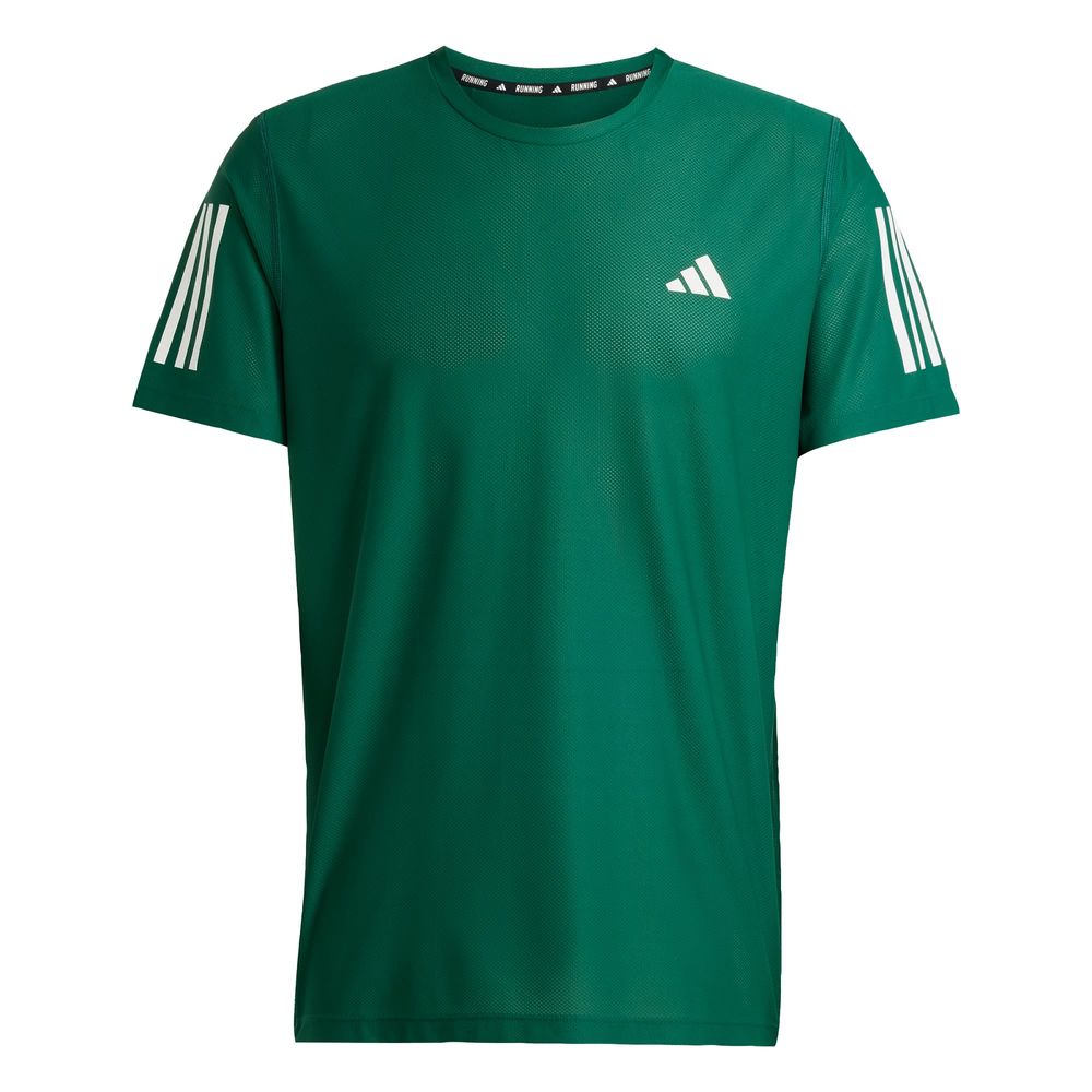 Playera Own The Run Adidas Verde Hombre