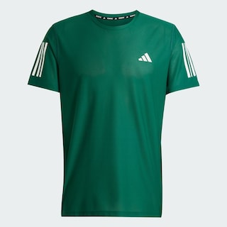 Foto 3 | Playera Own The Run Adidas Verde Hombre