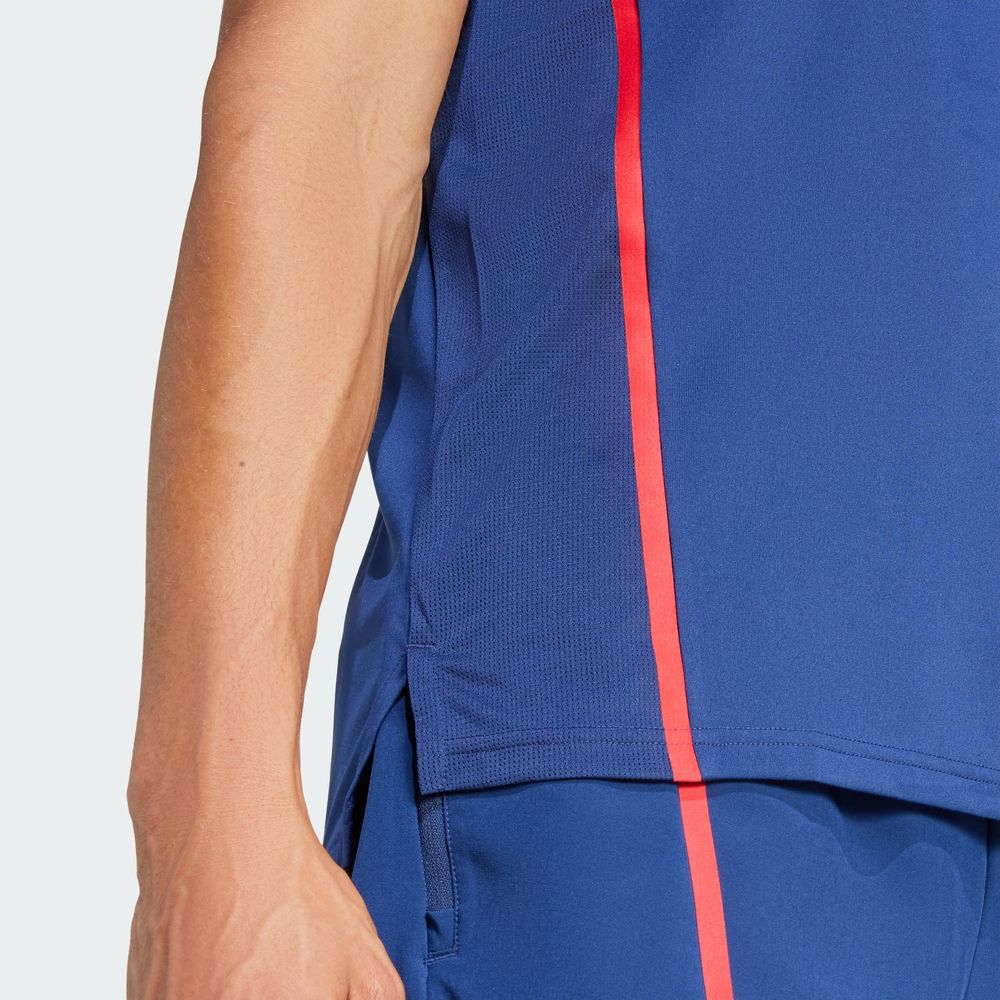 Foto 7 pulgar | D4t Heritage Tee Adidas Azul Hombre